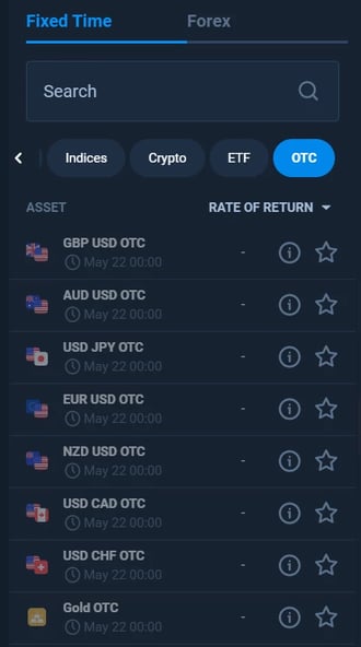 OTC (Over the Counter) assets – Official Olymp Trade Blog